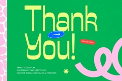 Bonfade Display - Freestyle Sans Display Product Image 20