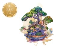 Potted Micro Worlds Clipart Set - 25 .PNG Files Product Image 4