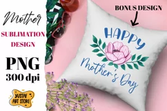 Bad Moms/Mums Club. Mother's Day sublimation design Product Image 2