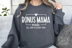 Bonus Mama Mode SVG - Stepmom Life - Mothers Day - Bonus Mom Product Image 2