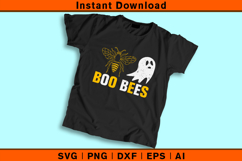 Boo Bees SVG | Funny Halloween Ghost &amp; Bee Cut File Product Image 2