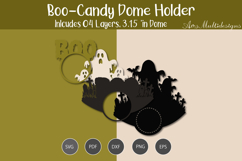 Boo candy dome SVG Product Image 3