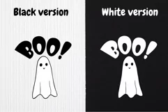 Boo SVG PNG / Cute Ghost svg / Funny Halloween svg Product Image 2