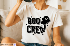 Boo Crew Halloween SVG PNG Design Product Image 2