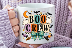 Boo Crew Halloween Sublimation Design Product Image 4