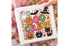 Boo Crew Striped Halloween PNG Product Image 2