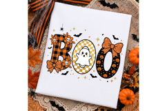 Boo Ghost bow sublimation PNG Product Image 1