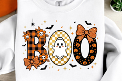 Boo Ghost bow sublimation PNG Product Image 3