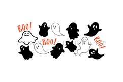 boo ghost halloween coffee mug sublimation wrap glass mug wrap svg presized for 11oz and 15oz glass mug are sublimation files