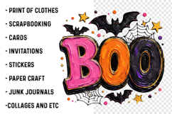 BOO Halloween Png Product Image 3