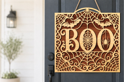 BOO Halloween SVG Laser Cut Product Image 1