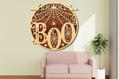 BOO Halloween SVG Laser Cut File Product Image 3