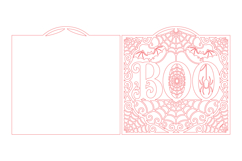 BOO Halloween SVG Laser Cut Product Image 4
