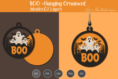 Boo Hanging Ornament Product Image 3
