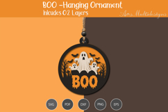 Boo Hanging Ornament Product Image 2
