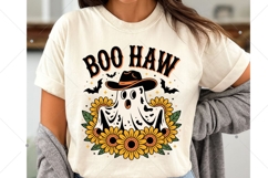Boo Haw PNG, Cow Spot Ghost Western Halloween png Product Image 6
