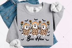 Boo Haw Ghosts PNG, Checkered Halloween PNG Product Image 3