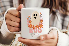 Boo Haw SVG | Halloween PNG | Halloween Clipart | Spooky PNG Product Image 2