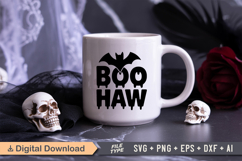 Boo Haw SVG File | Spooky Halloween SVG Product Image 2