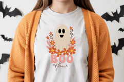 Boo Haw SVG | Halloween PNG | Halloween Clipart | Spooky PNG Product Image 3