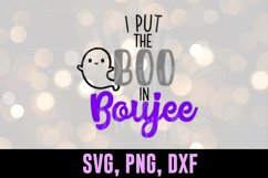 I Put the Boo in Boujee | Halloween SVG Product Image 2