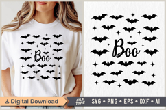 Boo SVG | Halloween PNG | Halloween PNG Clipart | Boo PNG Product Image 1