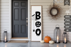 Boo SVG | Halloween Porch Sign | Halloween Sign Product Image 2