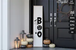 Boo SVG | Halloween Porch Sign | Halloween Sign Product Image 4
