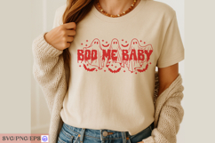 Boo Me Baby Sassy Funny Halloween Quote SVG PNG Product Image 2