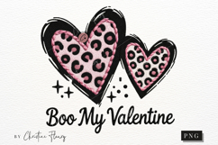 Boo My Valentine PNG Product Image 4