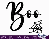 Boo Halloween Farmhouse Sign Svg Product Image 2