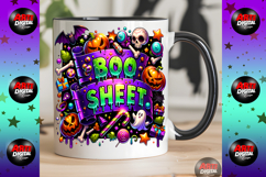 Boo Sheet Halloween Png, Funny Ghost Boo Halloween PNG Product Image 6