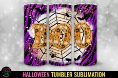 Boo Spooky Halloween Tumbler Sublimation I 20 Oz Halloween Tumbler PNG