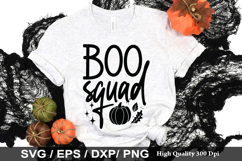 Boo squad SVG - Halloween Design Product Image 1