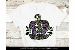 Halloween sublimation Boo png Halloween png Pumkin png Product Image 3