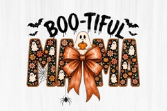 Boo-Tiful Mama Halloween Ghost PNG Product Image 2