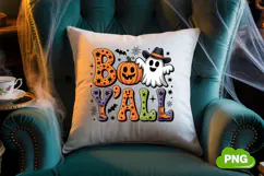 Boo Y'all PNG | Halloween Sublimation | Halloween PNG Product Image 5