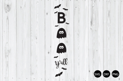 Boo Y'all SVG, Halloween Porch Sign SVG, Halloween SVG Product Image 1
