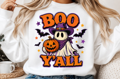 Boo Yall Halloween Sublimation Design Product Image 2