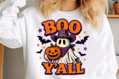 Boo Yall Halloween Sublimation Design Product Image 3