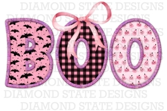 Boo Pink Hallowen Coquette, Two PNG Files Product Image 3