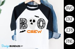 Boo Crew Halloween Kids SVG Product Image 1