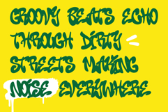 Boogie Blast | 3D Groovy Retro Graffiti Font Product Image 2