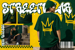 Boogie Blast | Webfont 3D Retro Graffiti for Websites Product Image 4