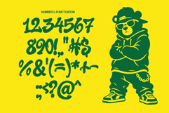Boogie Blast | 3D Groovy Retro Graffiti Font Product Image 8