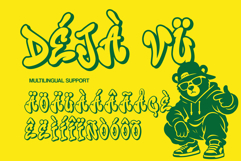 Boogie Blast | 3D Groovy Retro Graffiti Font Product Image 9