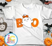Boo Girl Ghost Halloween svg Product Image 2