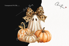 Fall Boojie Ghost Clipart | Halloween PNG Product Image 2