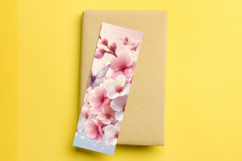 printable bookmark sublimation flowers Product Image 1