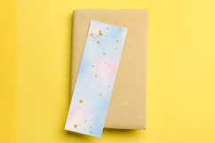 printable bookmark sublimation - moon and stars Product Image 1